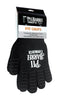 Pit Barrel Cooker Co.  One Size Fits All  Fiber/Silicon  Black  Gloves