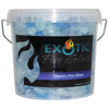 Fire Glass, Bahama Blue, .5 to .75-In., 12-Lb.