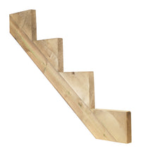 Rona 1 in. W X 11 in. L Unfinished Brown Laminated Wood 4 Step Stringer