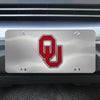 University of Oklahoma 3D Stainless Steel License Plate