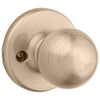 Kwikset Polo Antique Brass Passage Door Knob Right or Left Handed