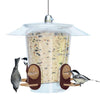 Perky-Pet Wild Bird 2.25 lb Plastic Metro 2-in-1 Bird Feeder 4 ports