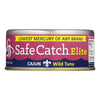 Safe Catch - Tuna Elite Wild Cajun - Case of 6 - 5 OZ