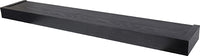 Floating Shelf, Modern Design, Black, 36-In.