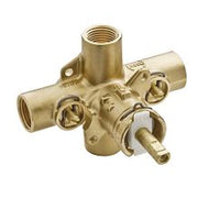 Includes bulk pack Posi-Temp(R) 1/2" IPS connection pressure balancing