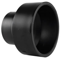 Charlotte Pipe  2 in. Hub   x 1-1/2 in. Dia. Hub  ABS  Coupling