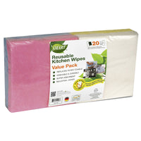 Axis Group, Inc. Assorted Kitchen Cleaning Cloth 15 in.   W X 16 in.   L 20 pk