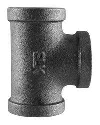 Pipe Decor 3/8 in.   FIP  T X 3/8 in.   D FIP  Black Malleable Iron Pipe Decor Tee