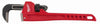 Milwaukee 2 in. Pipe Wrench 14 in. L Black/Red