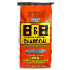 B&B Charcoal All Natural Oak Hardwood Charcoal Briquettes 17.6 lb