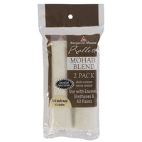 Benjamin Moore Mohair Blend 1/4 in. x 4.5 in. W Mini Paint Roller Cover 2 pk