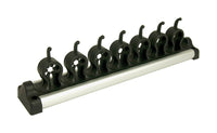 Casabella The Grook 3-1/4 in. H x 16-3/8 in. W x 2 in. D Black Plastic Add-On-Rack