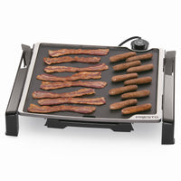 Presto Tilt-n-Fold 15 in. L X 14.18 in. W Aluminum Nonstick Surface Electric Griddles