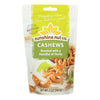 Sunshine Nut Company Cashews - Herbed - Roasted - Case of 6 - 7 oz