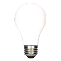 Satco . A19 E26 (Medium) Filament LED Bulb Warm White 60 W 4 pk