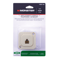 Monster Just Hook It Up 1-Jack Phone Jack Surface-Mount