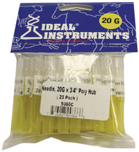 Livestock Injection Needles, Disposable, 3/4-In. Poly Hub, 20-Ga., 25-Pk.