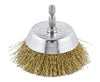 Mibro 2 in. Fine Wire Cup Brush Brass Coated Steel 4500 rpm 1 pc