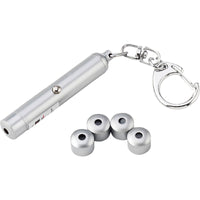 Bell Silver Laser Pointer Key Chain 1 pk