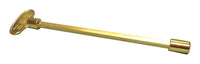 Blue Flame Polished Brass Brass Gas Valve Key