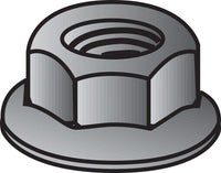 Hillman 3/8 in. Zinc-Plated Steel USS Whiz Lock Nut 100 pk