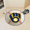 MLB - Milwaukee Brewers Baseball Rug - 27in. Diameter