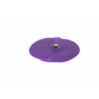 Charles Viancin 8 in. W Purple Silicone Eggplant Lid