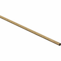 3/16X36 SOLID BRASS SMOOTH ROD