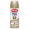 Krylon  ColorMaster  Matte  Caramel Latte  Metallic Spray Paint  11 oz. (Pack of 6)