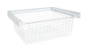 Organized Living  Freedom Rail  8-1/2 in. H x 23 in. W x 17-3/4 in. L Steel  Wire Basket  1 pk