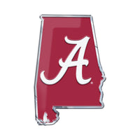 University of Alabama Team State Aluminum Emblem