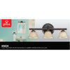 Globe  Oil Rubbed Bronze  Black  3 lights Track Light Kit