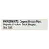 Lundberg Family Farms - Rice Ck Black Pepp Thin - Case of 6-6 OZ