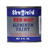 Sheffield Red Hot Silver High Heat Paint 8 oz