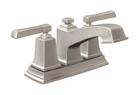 Moen Boardwalk Brushed Nickel Bathroom Faucet 4 in.