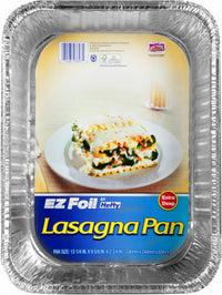 EZ Foil Lasagna Pan With Lid, Non-Stick, 14 x 10 x 3-In.