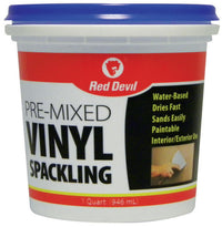 Red Devil 0534 32 Oz Vinyl Spackling Compound Interior/Exterior