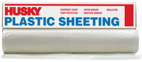 Husky 406-50c 6' X 50' Clear 4 Mil Polyethylene Sheeting