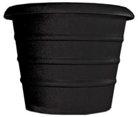 Akro Mils MSA14001G18 14" Black Marina Planter (Pack of 6)