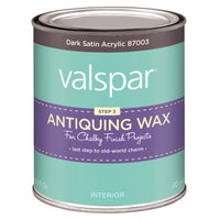 Valspar Antiquing Wax Satin Dark Acrylic Wax 1 pt