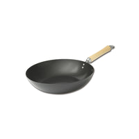 Joyce Chen Xylan Steel Stir Fry Pan 12 in. Black