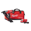 Milwaukee M18 Fuel 15 Ga. Cordless Angled Finish Nailer Kit 18 V