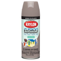 Krylon Gloss River Rock Fusion Spray Paint 12 oz. (Pack of 6)