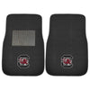 University of South Carolina Embroidered Car Mat Set - 2 Pieces