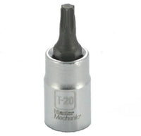 T-20 Torx Bit Socket, 1/4-In. Drive