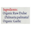 Maine Coast Organic Sea Seasonings - Dulse Granules with Garlic - 1.5 oz Shaker