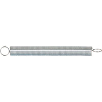 Prime-Line  6-1/2 in. L x 5/8 in. Dia. Extension  Spring  2 pk