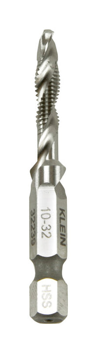 Klein Tools High Speed Steel Drill Tap 10-32 1 pc