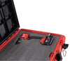 Milwaukee  PACKOUT  20 in. Plastic  Tool Case with Foam Insert  15 in. W x 6 in. H Black/Red