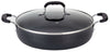 T-Fal Specialty Aluminum Deep Dish Pan 12 in. 5 qt. Black (Pack of 2)